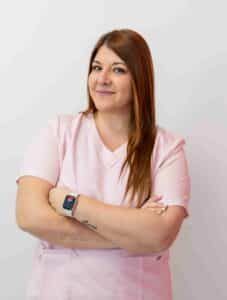 Carla Blandes higienista bucodental en Sanchís Picó Alcoy